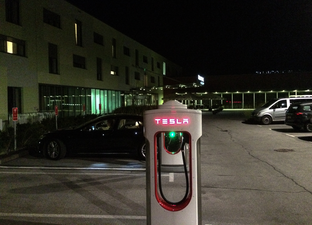 Mit dem Tesla nach Kroatien